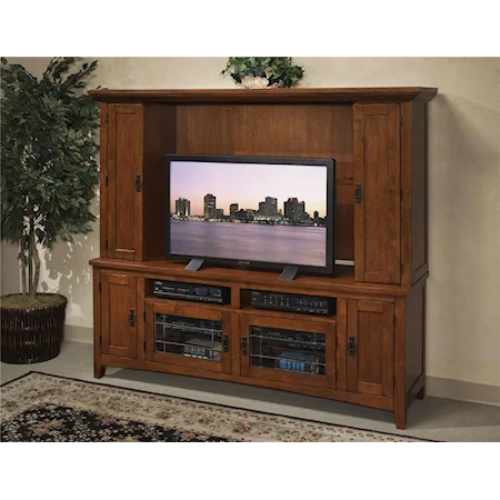 73" Plasma Television Cart and Hutch